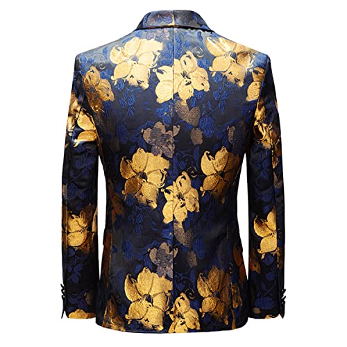 SoptoToxodo Stylish Suits for Men Floral Prom Suits Luxury Embroidered Wedding Blazer Dinner Tuxedo Jacket for Party2