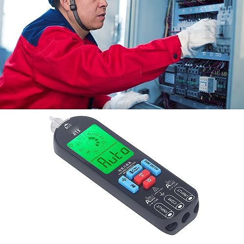 Image of Multimeter with Large Screen Automatic Range Selection, Digital Multimeter Digital Display with 1, Counts, Current Measurement with Backlight for Capacitance Diode