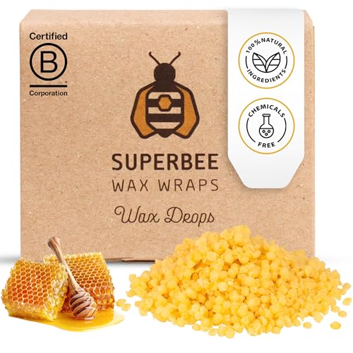 SuperBee Beeswax Drops for Wraps – DIY Kit with Tree