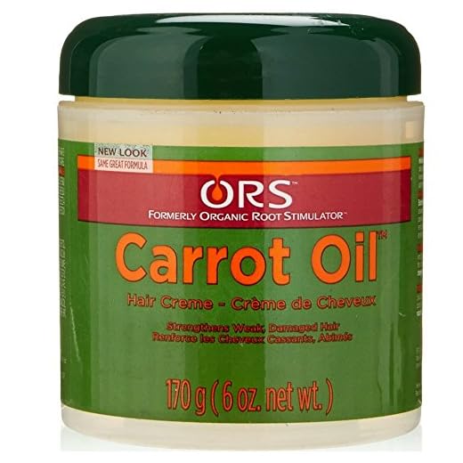 ORS Carrot Oil Hair Creme 6 oz