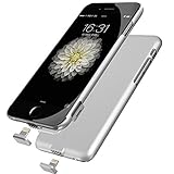 Battery Charger Cases, Ronten Ultra Slim 2000mAh Extended External Protective Portable Mobile Power Supply Battery Case Charger iPhone 6 Plus/6S Plus (Silver)