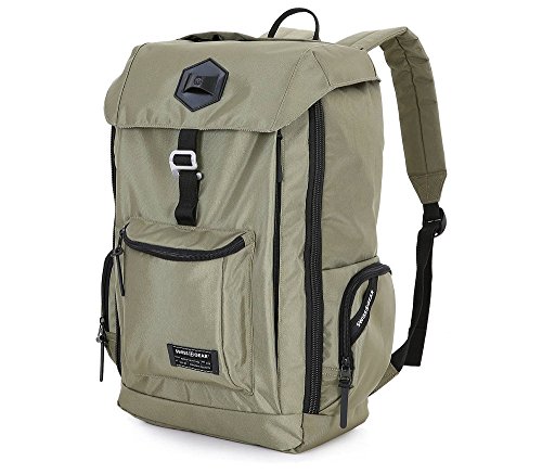 Swissgear 17" Backpack with Tablet/Laptop Sleeves - Olive Green
