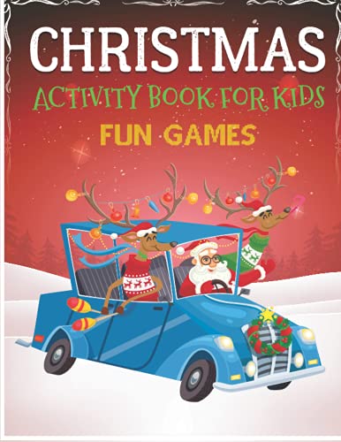 Christmas Activity Book for Kids - FUN GAMES. Creative Holidays Coloring, Drawing, Word Search, Maze, Games, Puzzle Pages. Art Activities Book perfect ... the best Christmas gift for your child:-) image 2