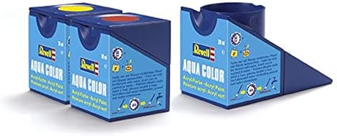 Revell - Su Bazlı Maket Boyası Mavi Mat 18 Ml (36156)