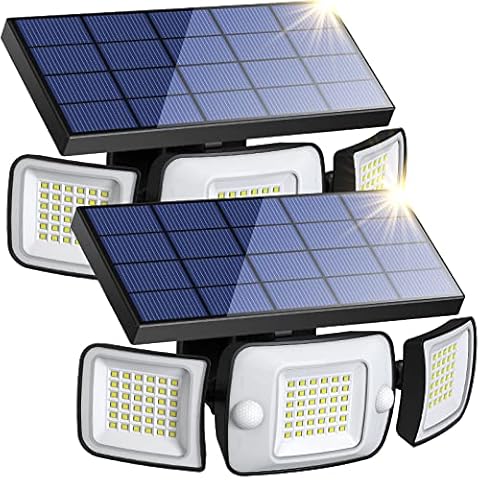 intelamp Foco Solar Exterior 1200LM con Sensor de Movimiento Cover
