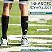 CompressionZ 20-30 mmHg Compression Socks Men & Women - Knee High Support Stockings (Jigsaw, Medium)