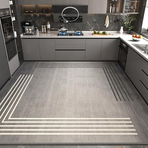 Tapis de cuisine antidérapants pour sol absorbant grand format 80x140