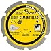 IVY Classic 36482 7-1/4-Inch 6 Tooth Fiber-Cement Cutting Carbide Circular Saw Blade with 5/8-Inch Diamond Knockout Arbor, 1/Card