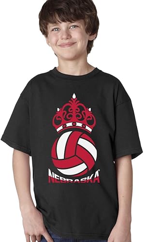 Miniatura 5 de CornBorn Camisetas de voleibol de Nebraska para niños jóvenes  Elige tu diseño
