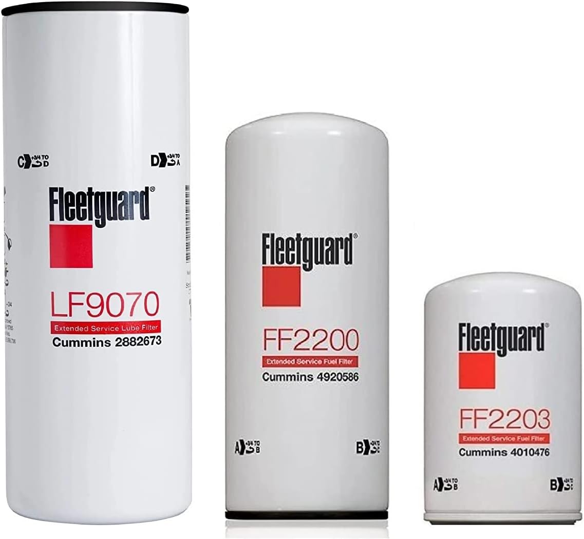 LF9070 - FF2200 - FF2203 Fleetguard Filter Kit for Cummins