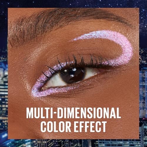 Image of MAYBELLINE Tattoo Studio Long-Lasting Sharpenable Eyeliner Pencil, Glide on Smooth Gel Pigments with 36 Hour Wear, Waterproof, Aurora Flip, 1 Count