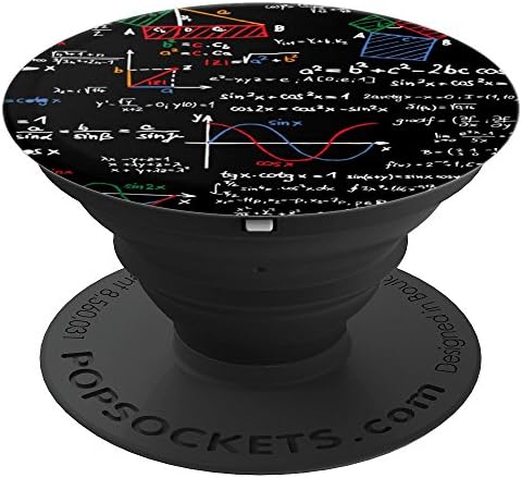 Math Teacher Science College School Gift Nerd Major Maths PopSockets Grip and Stand for Phones and Tablets