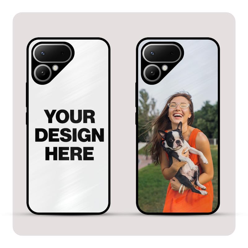Image of Personalized Back Cover for Tecno Pova Curve 2 | Custom Case with Name, Photo or Logo | PrintShield Hybrid with Soft TPU Grip & Scratch Protection