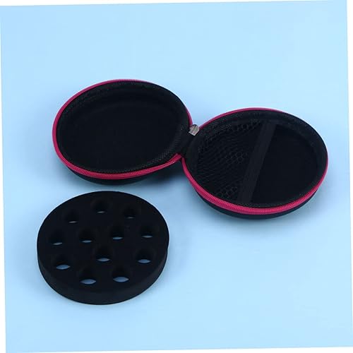 Miniatura 5 de Veemoon 3 unids 12 bolsas de almacenamiento de aceite esencial bolsa de almacenamiento de botellas pequeñas maletas organizador bolsa organizador