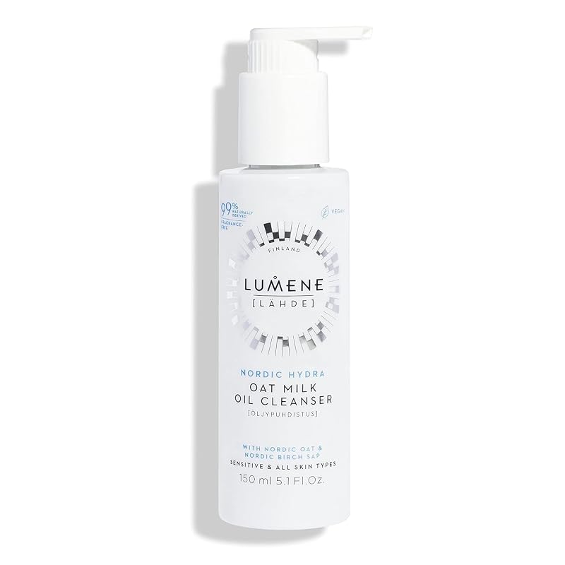 Lumene Nordic Hydra Oat Milk Cleansing Oil removedor de maquiagem vegano 150 mL