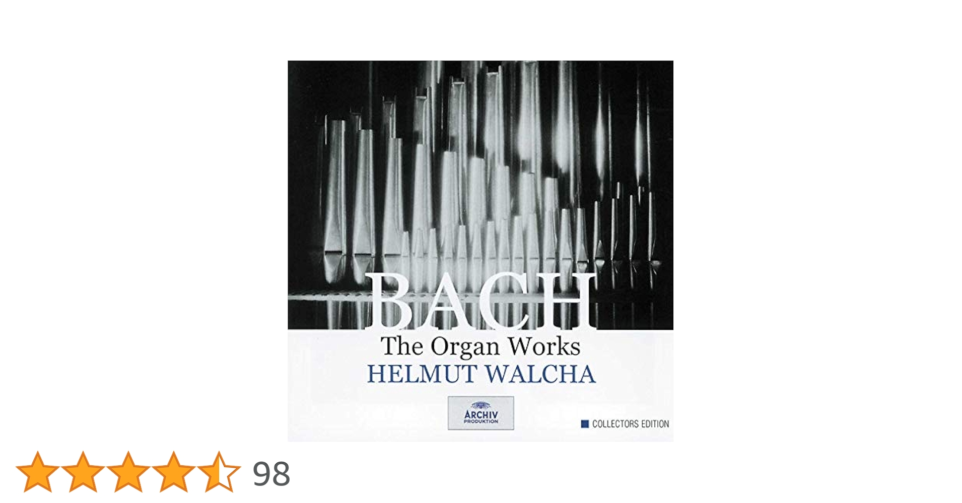 ★美品★Bach Organ Works 　　　　　　　ボックスセット全17枚 Amazon.co.jp: Bach: Organ Works: ミュージック