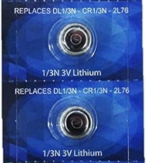 Loopacell 1/3Nリチウム電池 2個パック、SANYO CR1/3N、Duracell DL1/3N、Energizer 2L76互換