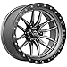 Lock Offroad Krawler 20x9 6x139.7 0et 106.2 Matte Gray W/Matte Black Ring
