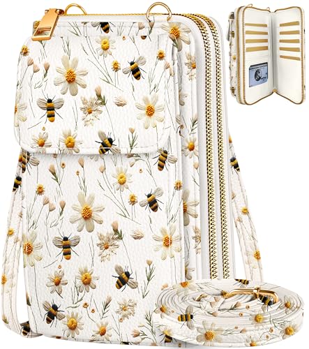 Image of Miss Adola Zipper Cell Phone Crossbody Bag for Women