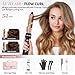 7 in 1 Professional Hair Styling Tool – Hot Air Brush Set, Multi-Styler and Blow Dryer Brush Straightening and Curling, Ionic & Infrared Tech, Cool Shot, 3 Heat & Speed Settings, Includes Travel Bag