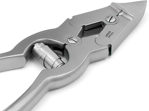 Miniatura 4 de GERMANIKURE Mycotic - Pinza de pedicura para hongos de uñas gruesas, fabricado éticamente en Solingen Alemania con acero inoxidable FINOX, resorte