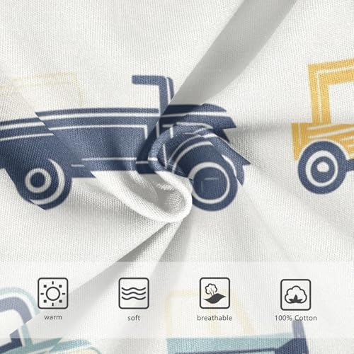 KLL Cartoon Trucks Motorcyles Toddler Boys' Soft Briefs Cute Undies3