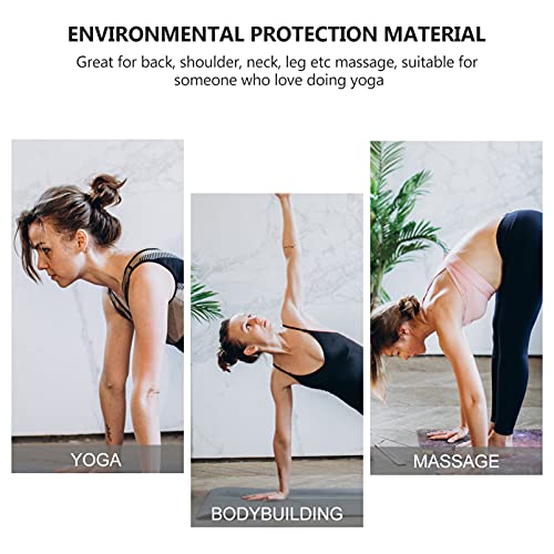 Half-Cylinder Yoga Roller Smooth Massage Foam para recuperación muscular para piernas, brazos y pies. Equipo de fitness para yoga en casa y gimnasio miniatura 4