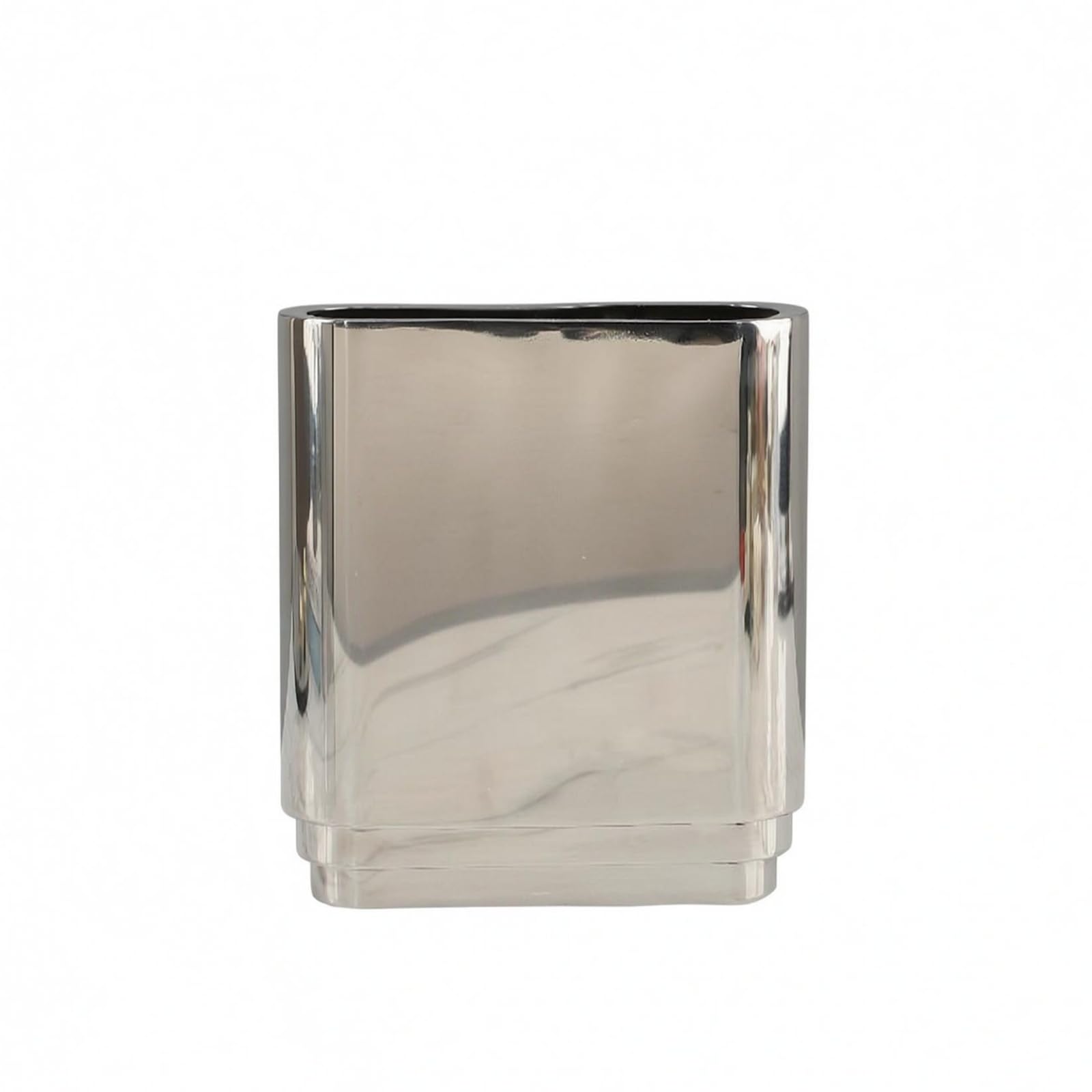 Vase miroir métallique récipient floral décoration maison salon moderne