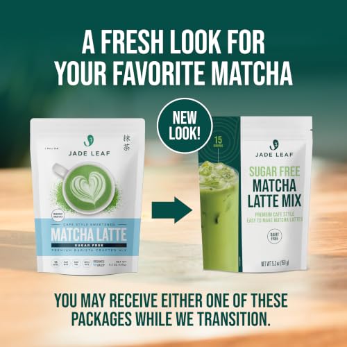 Image of Jade Leaf Sugar Free Matcha Latte Mix, 150g / 5.3oz