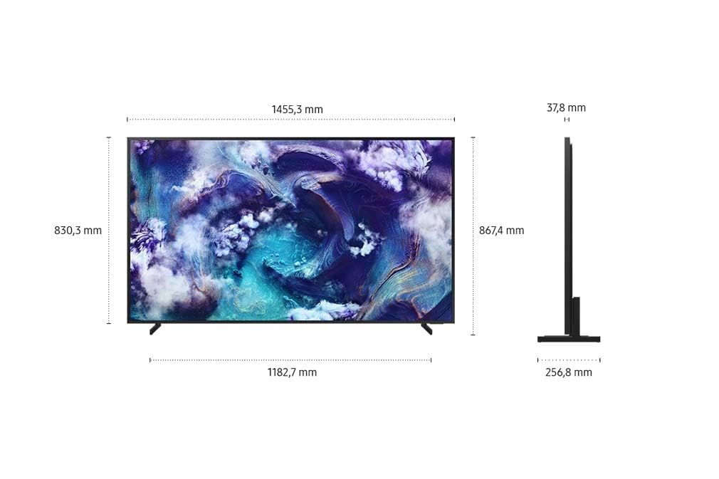 Samsung Neo QLED 8K QN900F 65 Zoll (163 cm) Mini LED Fernseher, Antireflexion, 8K AI Upscaling, Metal Frame Design, Knox Security, Dolby Atmos, Art Store Galerie, Samsung Vision AI Smart TV