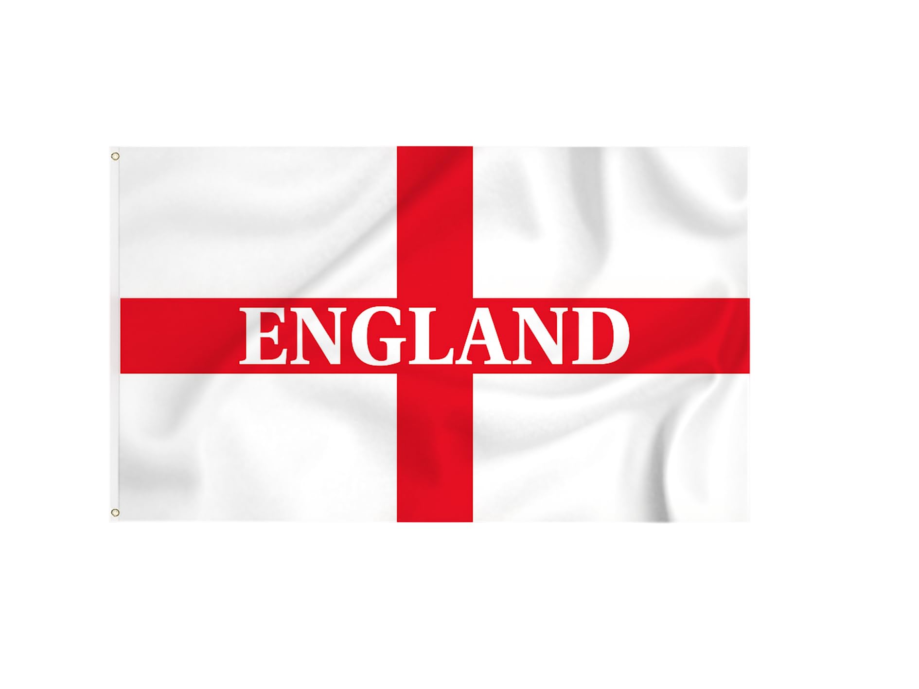 Storm&Lighthouse England Flag St. George's Cross England Flag 5ft x 3ft with Eyelets UK Flags Ideal for Outdoor and Indoor Use English National Polyester Banner with Double-Stitched Seams — image 1