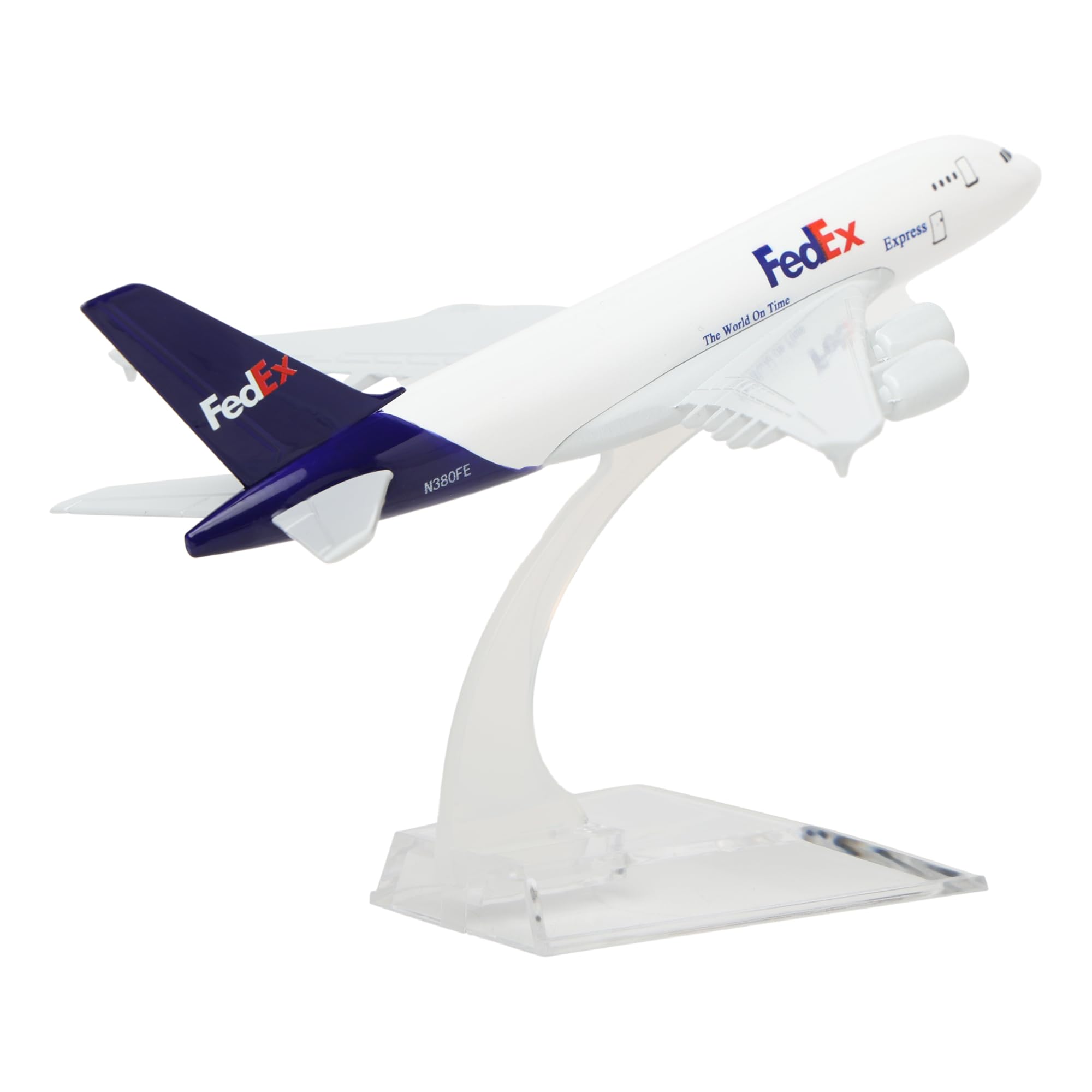 Toys Uncle Diecast Aeroplane Scale Model, (A380 FedEx) - Image 2 thumbnail