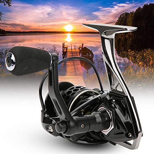 Alomejor Angelrolle Rechts Links Austauschbar Casting Spinning Fishing Wheel Für Salzwasserfisch Köder Eisfischen – Bild 3