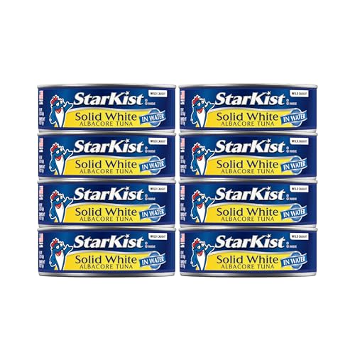 StarKist Solid White Albacore Tuna in Water, 5 oz....