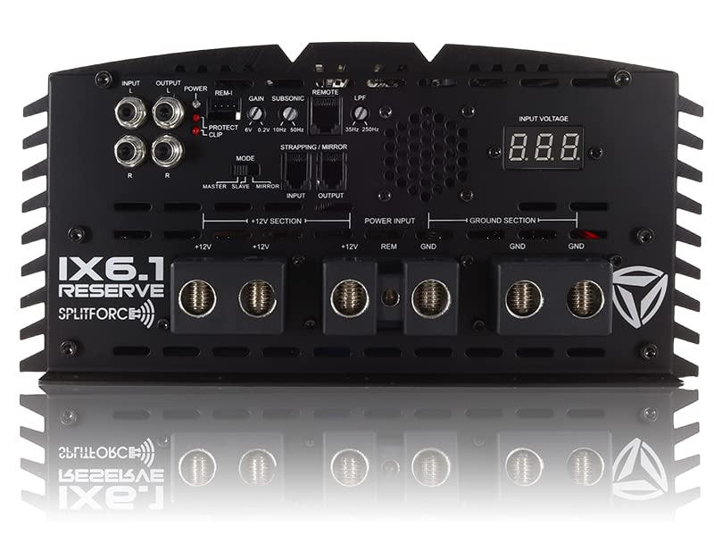 Incriminator Audio iX6.1 Monoblock 6000W RMS Class D Amplifier