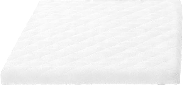 Brandsseller Copertura 60x60 cm per lavatrice e asciugatrice – Fodera protettiva con elastico – Telo di protezione imbottito – Bianco - 4