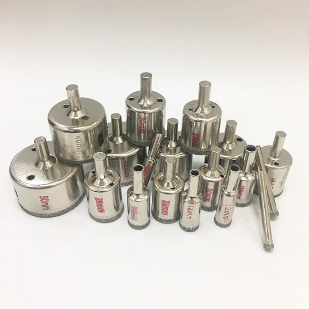 Wiertła do płytek z powłoką diamentową, 1 szt. 60-120 mm diamentowe wiertło powlekane płytki marmur szkło ceramiczne otwornice wiertła do elektronarzędzi(70mm)