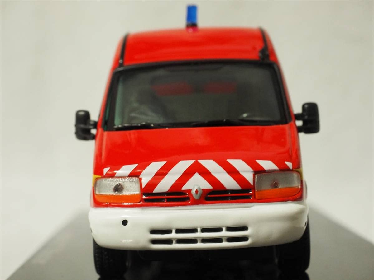 VÉHICULES DE POMPIER Norev 1/43 Opel Movano + Renault Master pompier