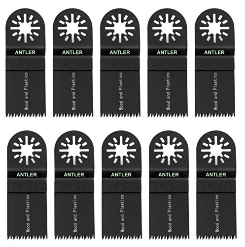 AB35CWB Antler 35mm Grobklingen Sägeblatter Klingen Multitool Oszillierwerkzeug-Zubehör (Packung mit 10)