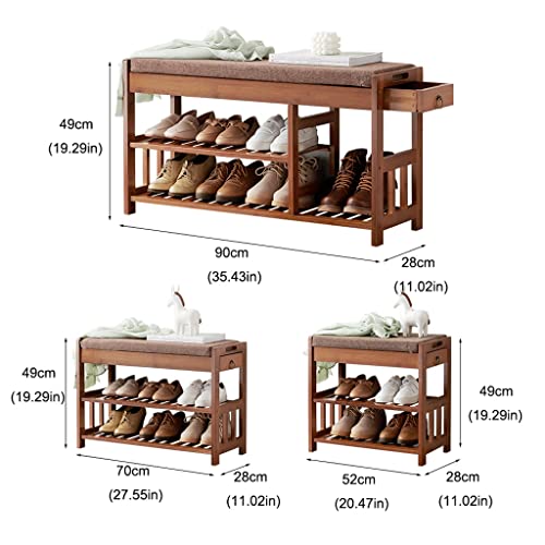 Banc à chaussures robuste avec assise confortable de canapé pour corridor - 3
