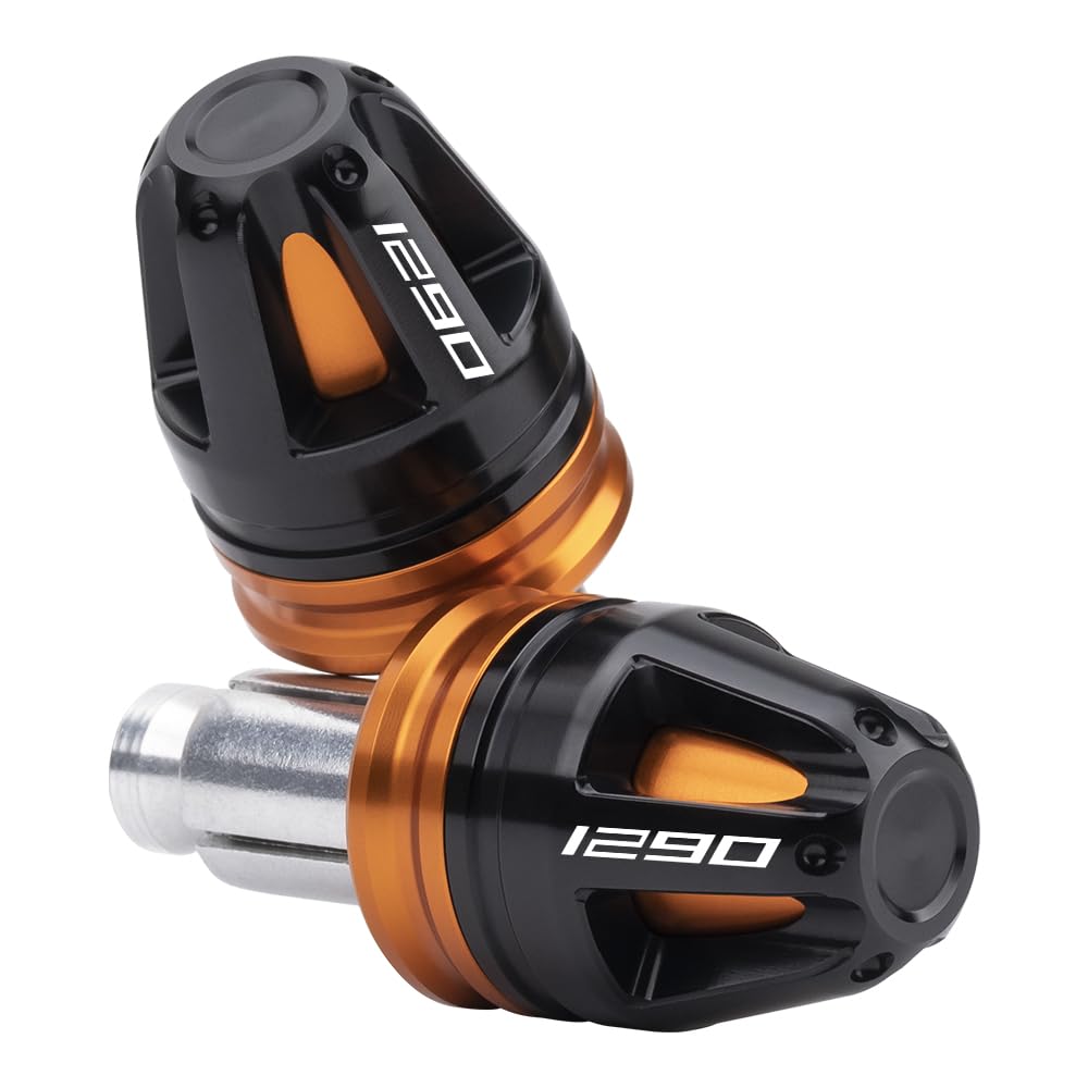 Tappi universali per manubrio moto 1290 Super Adventure 1290 Super Adventure R/T/S 1290 Super Duke GT/R tappi terminali per manubrio moto accessori (arancione)