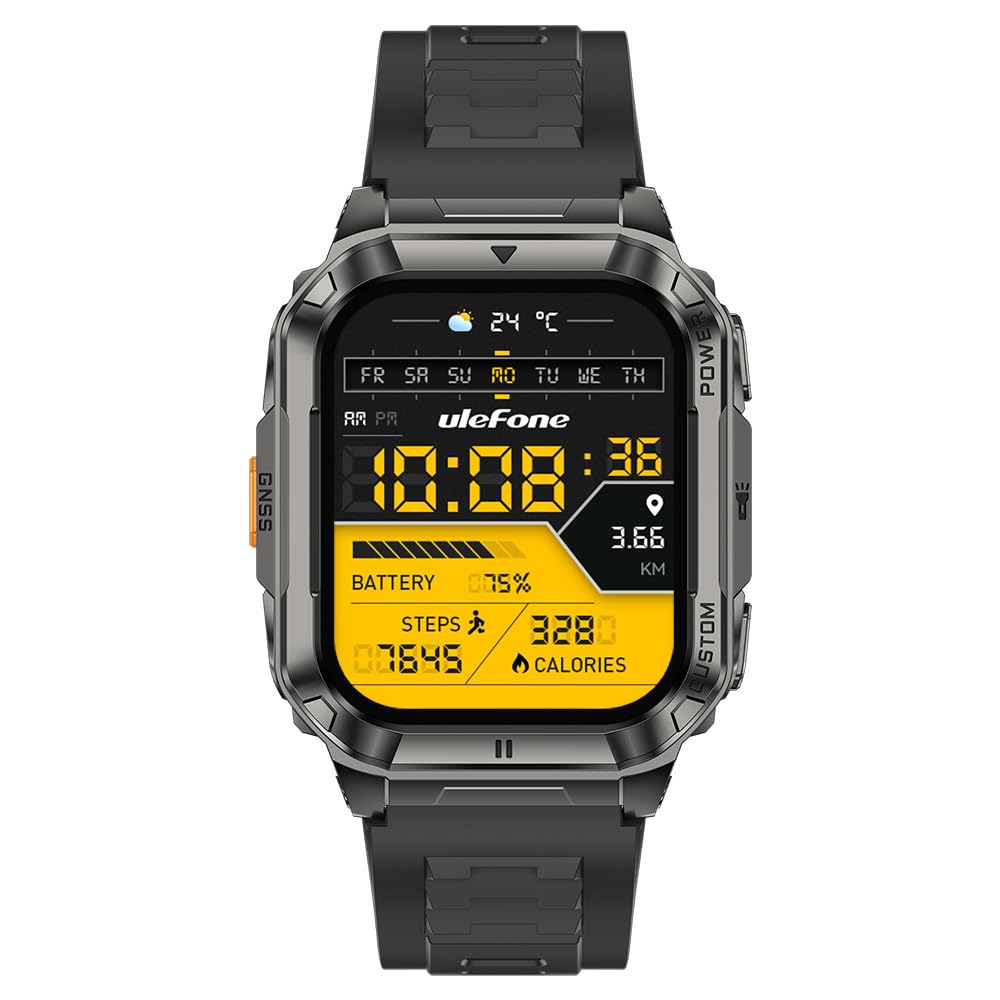 Watch Ultra Montre Connectée Homme Militaire avec GPS