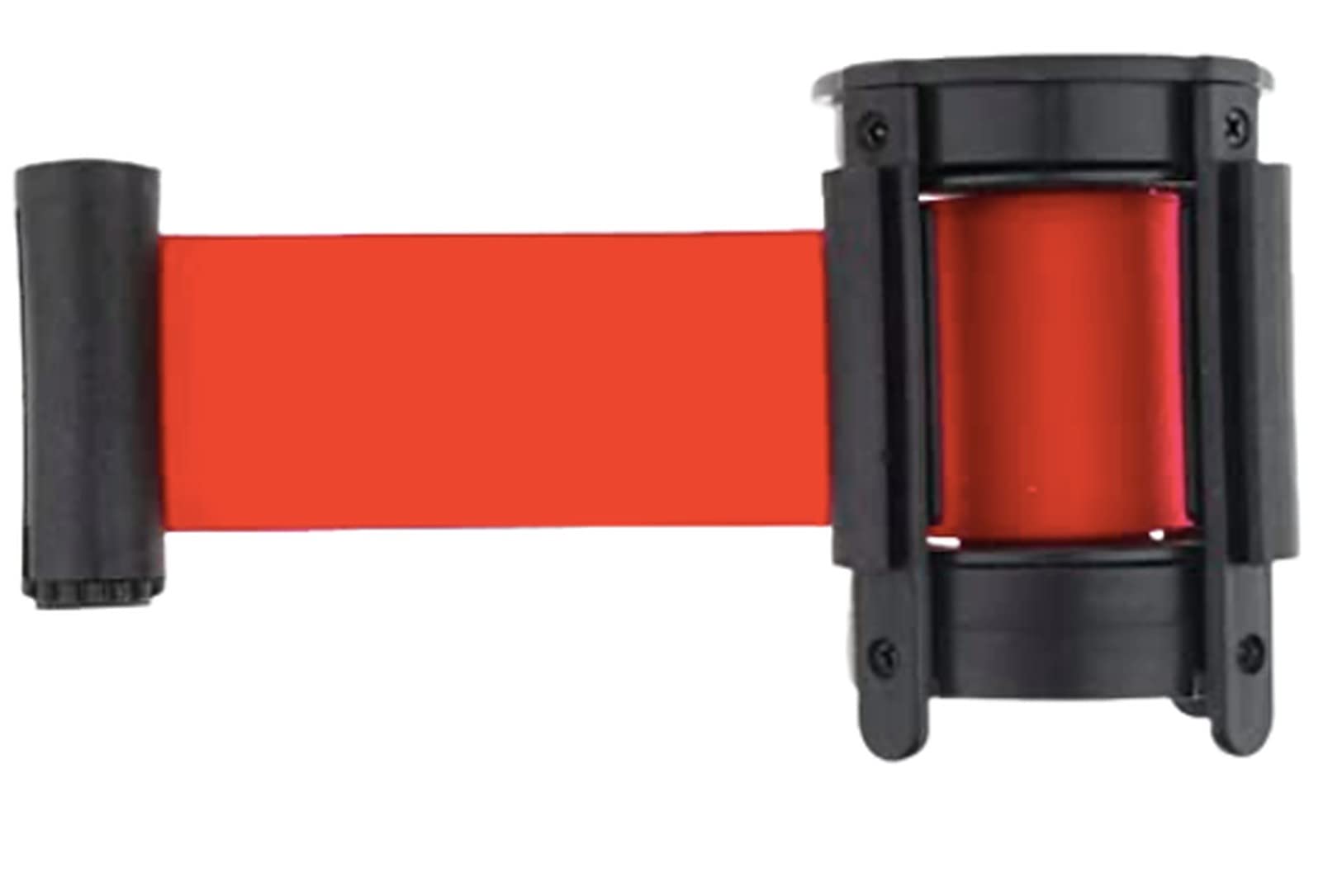 WYATT Queue Barrier Belt Security Barrier Belt Replacement Retractable Belt for Stanchion Queue with 2.4 Meter belt Cassette- RED (1)-image-20
