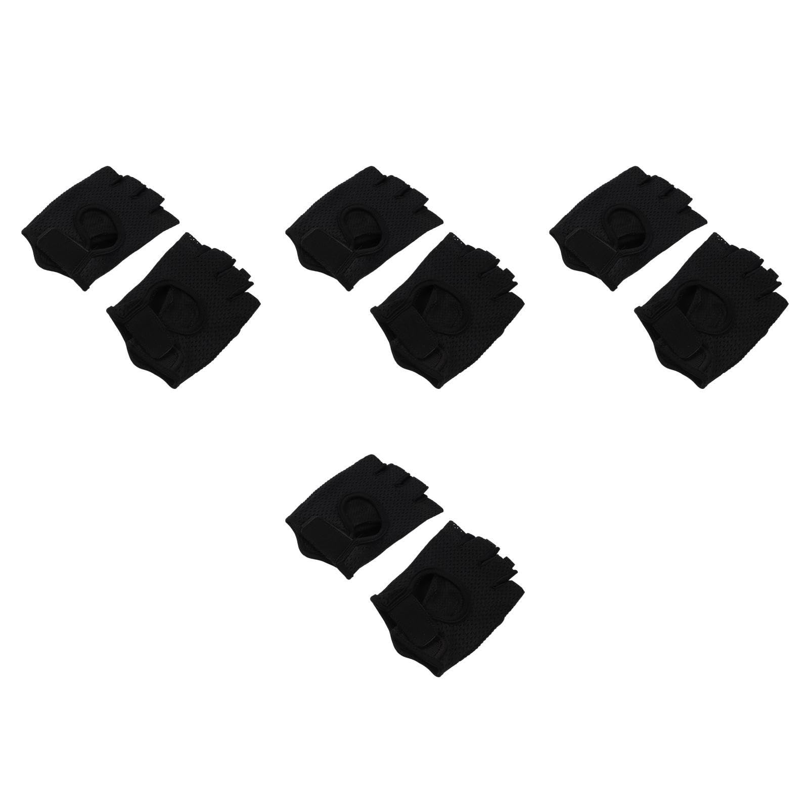 Yardwe 4 Pares De Guantes Transpirables para Hombre Pesca Gel De Sílice Antideslizante