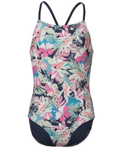 Image of Roxy Girls' One-piece Swimsuit with UPF 50+ Sun Protection, Quick Drying Bathing Suit