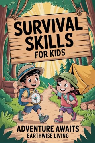 Survival Skills for Kids: How to Build a Shelter, Purify Water, Navigate with a Compass, Start a Fire, and Stay Calm in Emergencies - Outdoor Skills Every Kid Must Know to Stay Safe and Self-Reliant