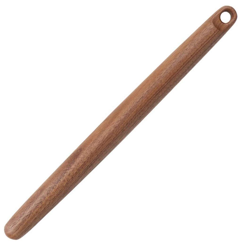 Pin rotolante (15,7 Pollici) □ Pin in Legno per Fondente, Crosta di Torta, Biscotti, Pasticceria, Pasta □ Design affusolato e Costruzione Liscia - Utensile da Cucina Essenziale