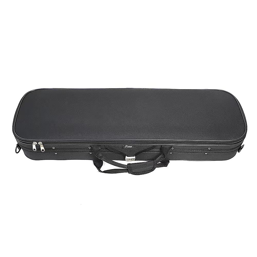 4/4 Full Size Violin Case,FINO Professional Oblong Violin Hard Case