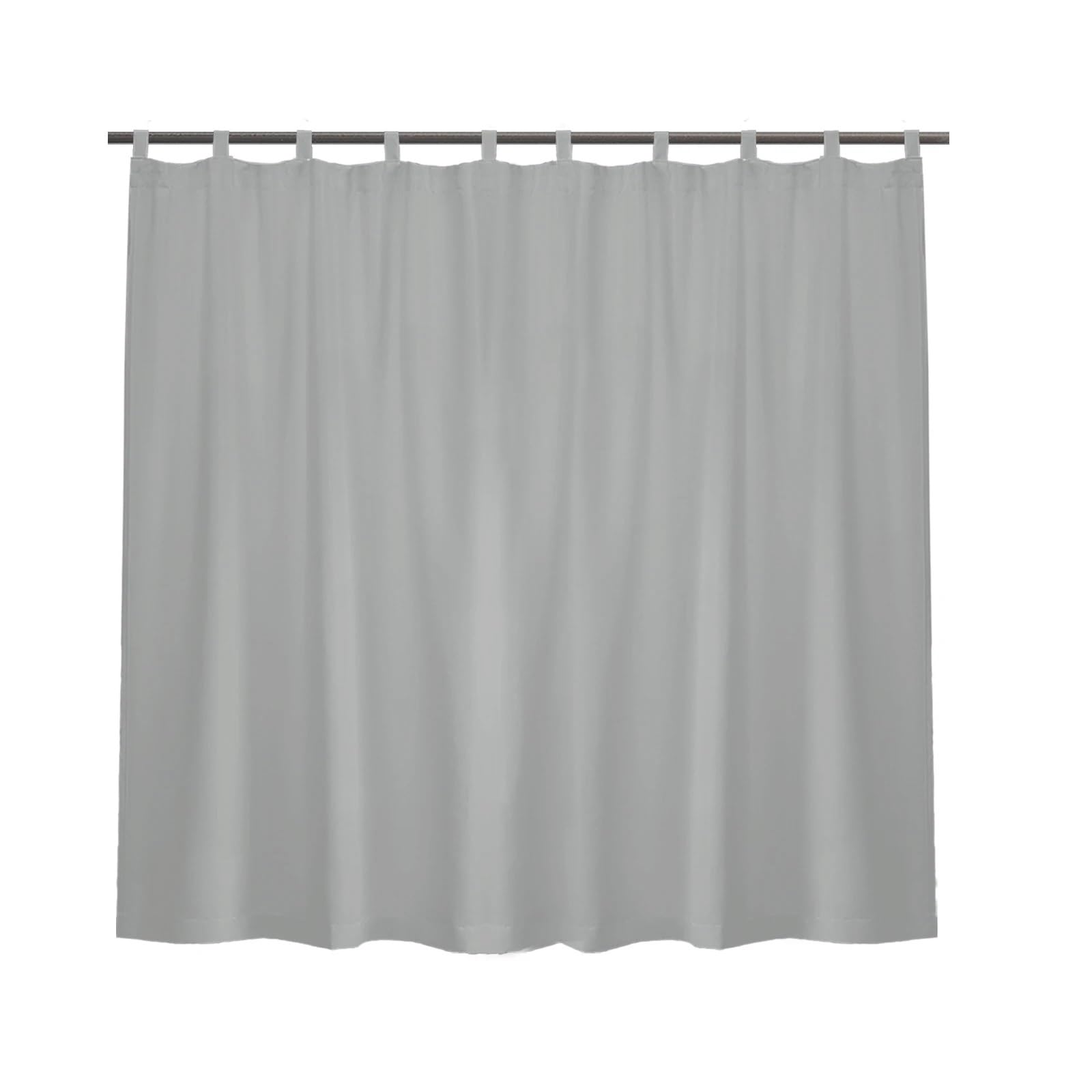 YXINAER Pergola Curtains Large Patio Waterproof Curtains Outdoor Garden Blackout(Grey,254x213CM)