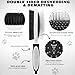 2PCS Pet Grooming Tools - Double-Sided Brush for Shedding and Bathing, Suitable for Short/Long Haired Dogs Cats and Horses, Deshedding Dog Brush, Mane & Tail Combs for Horses - Pet Supplies (White)